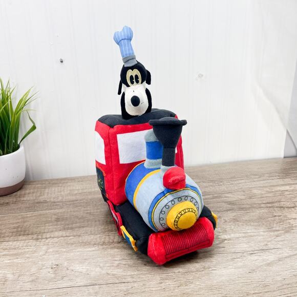 2023 Disney Parks Goofy Train Mickey & Minnie’s Runaway Railway Plush Set 10.75" - Picture 5 of 12